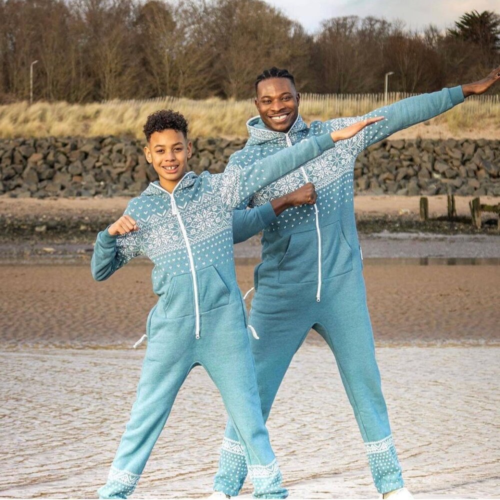 Onepiece of Norway Alpine 2.0 Jumpsuit One Piece Hooded Zip Up Front Blue Small